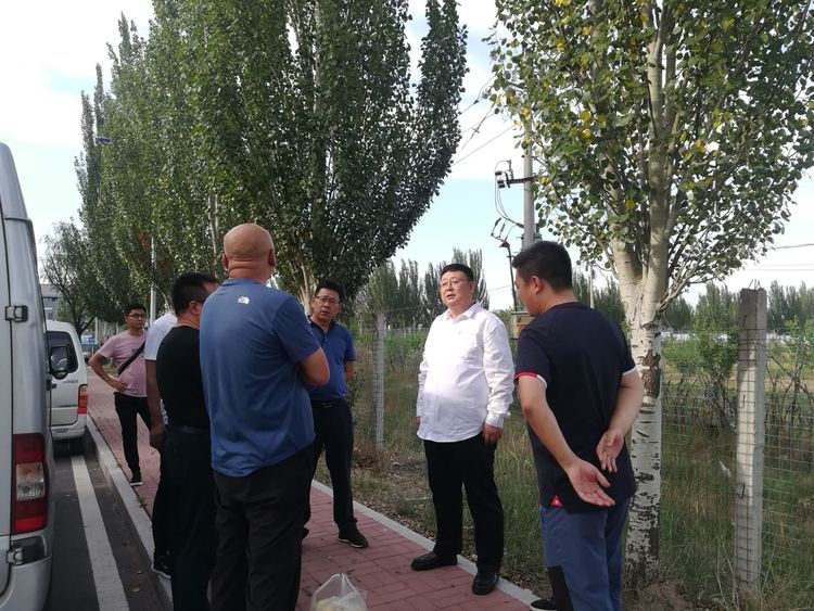 陈庄村现场办公