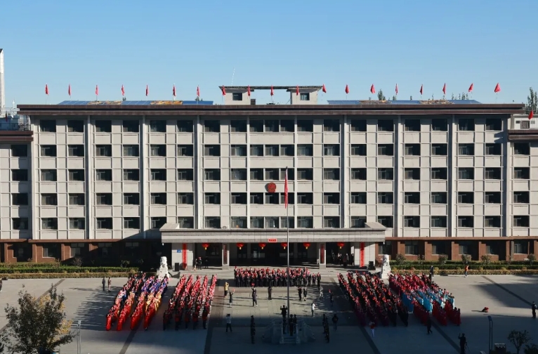 平城区隆重举行国庆升国旗仪式 深情献礼新中国77周年华诞